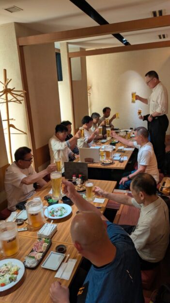 YGC会納涼会を開催いたしましたの画像| ガラス・サッシの事なら大阪の株式会社山田硝子店へ